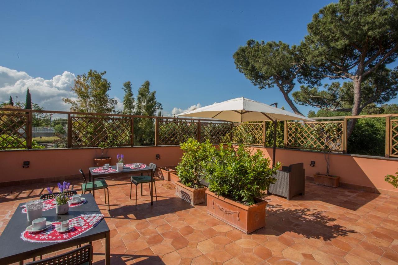 La Villa Delle Rose Roma Eksteriør bilde
